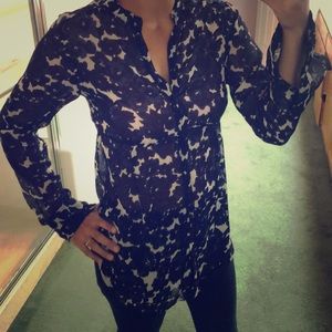 Floral print Chiffon shirt